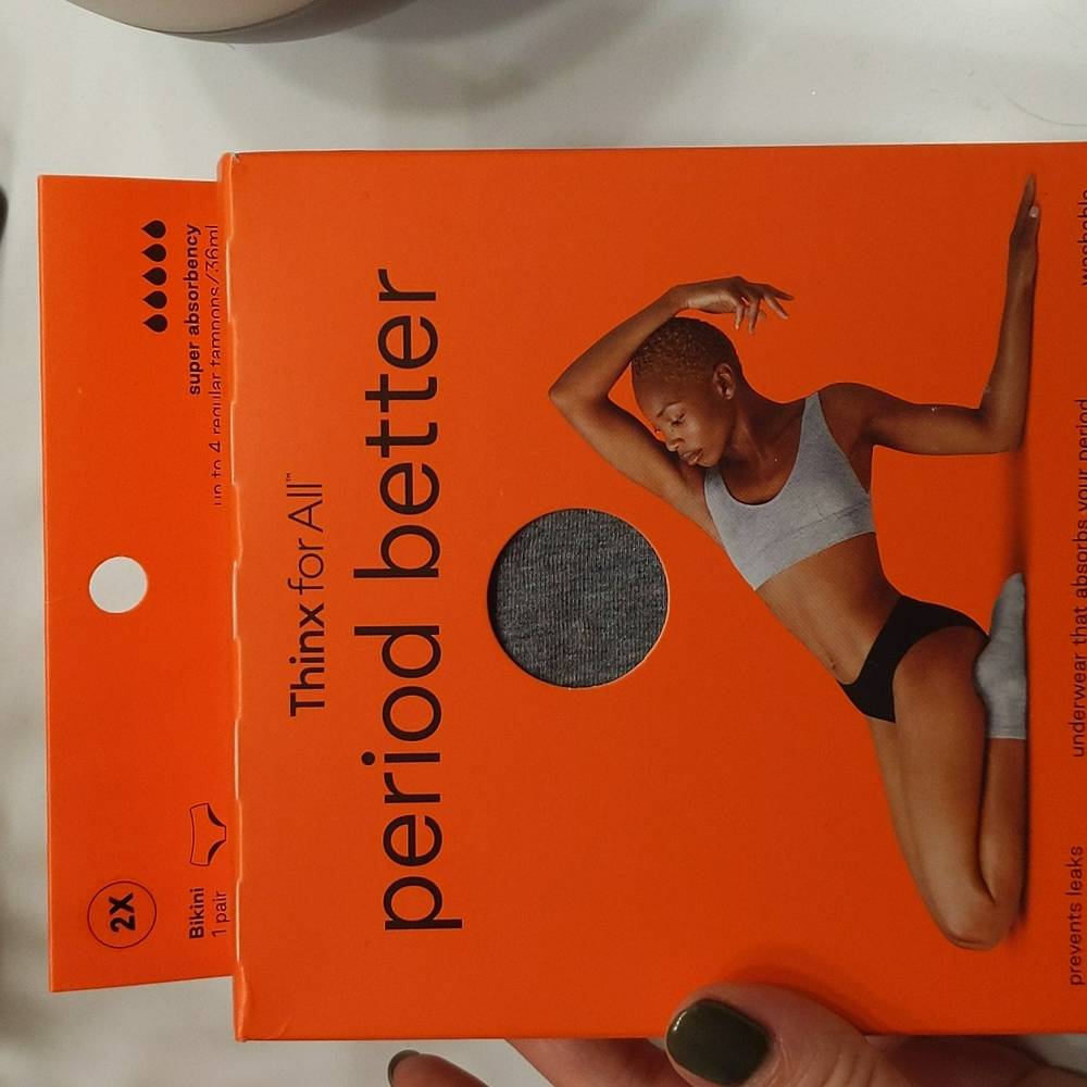 New in box Thinx bikini underwear